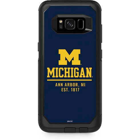 Ann Arbor Est 1817 OtterBox Commuter Galaxy S8 Plus Skin